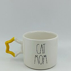 CAT MOM2-YILDIZ KUPA - SARI SAP - 