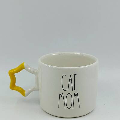 CAT MOM2-YILDIZ KUPA - SARI SAP - 1