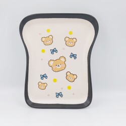 CENTİLMEN AYI-NOVA TOST TABAĞI - TRANSPARAN GÖVDE - 