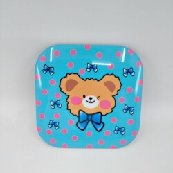 CENTİLMEN AYI-PARLAK BARDAK ALTLIĞI - TEKLİ - 