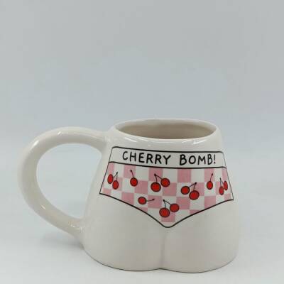 CHERRY BOMB BİKİNİ-POPO KUPA - TRANSPARAN - 1