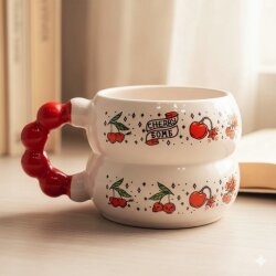 CHERRY BOMB-HARMONİ KUPA - KIRMIZI SAP - 