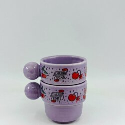 CHERRY BOMB-İKİLİ PUNTO ESPRESSO - MOR SAP MOR GÖVDE - 