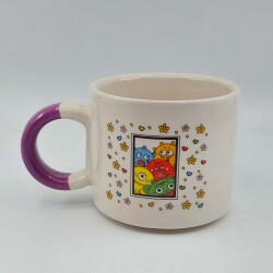 ÇİÇEKLİ CANAVARLAR-D KUPA - LİLA SAP - 