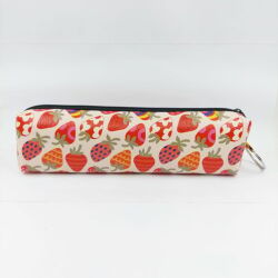 ÇİLEKLER-DERİ KALEM KUTU - TEKLİ - 