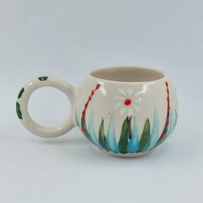 ÇİMEN ÇİÇEK - 3D-BALONCUK KUPA - 3D - 1