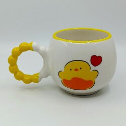 CİVCİV-PUF KUPA - SARI SAP SARI TURNET - 