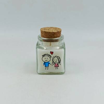 ÇİZİM AŞK-TIPALI MUM - TEKLİ - 1