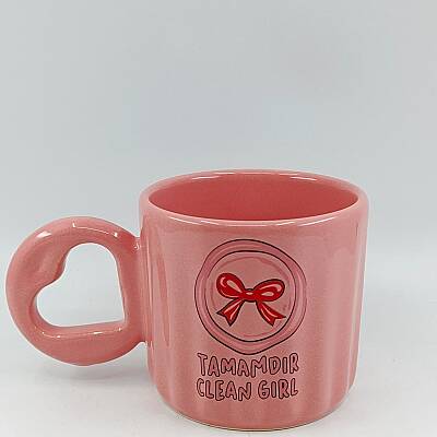 CLEAN GIRL-EROS KUPA - PEMBE SAP PEMBE GÖVDE - 1