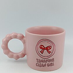 CLEAN GIRL-PRENSES KUPA - PEMBE GÖVDE PEMBE SAP - 