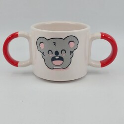 ÇOCUK DİŞLEK KOALA & ÇOCUK GÖZLÜKLÜ KOALA-ÇOCUK KUPA - TURUNCU SAP - 