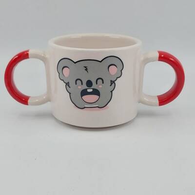 ÇOCUK DİŞLEK KOALA & ÇOCUK GÖZLÜKLÜ KOALA-ÇOCUK KUPA - TURUNCU SAP - 1