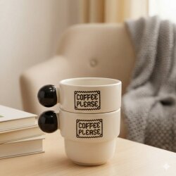 COFFEE PLEASE-İKİLİ PUNTO ESPRESSO - SİYAH SAP - 