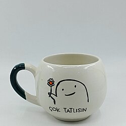 ÇOK TATLISIN-BALON KUPA - YEŞİL SAP - 