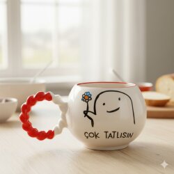 ÇOK TATLISIN-BALONCUK KUPA - TURUNCU SAP - 