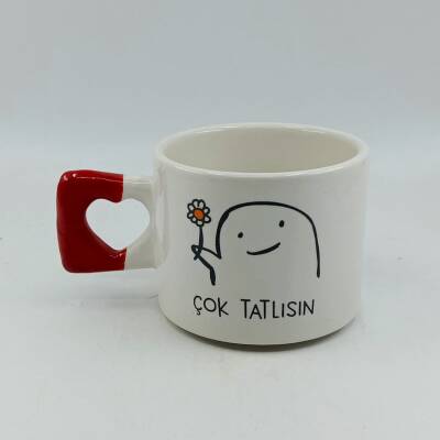 ÇOK TATLISIN-KALP KUPA - KIRMIZI SAP - 1