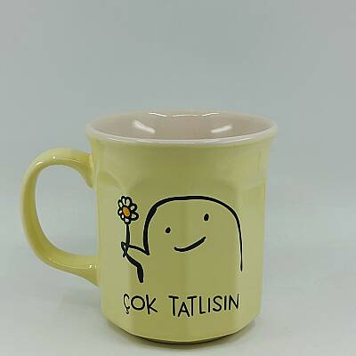 ÇOK TATLISIN-PETEK KUPA - RENKLİ - 1