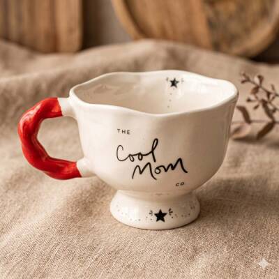 COOL MOM-SET-BALERİN KUPA - KIRMIZI SAP - 1