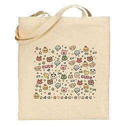 CUTE ANIMALS-BEZ ÇANTA - TEKLİ - 