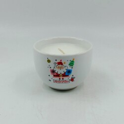 DAĞINIK NOEL BABA MUTLU YILLAR-MONO MUM - TEKLİ - 