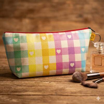 DAMA KALPLER-MAKYAJ ÇANTASI - TEKLİ - 1