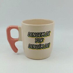 DENGEM DE YOK DENGİM DE!-NONA KUPA - PEMBE SAP - 