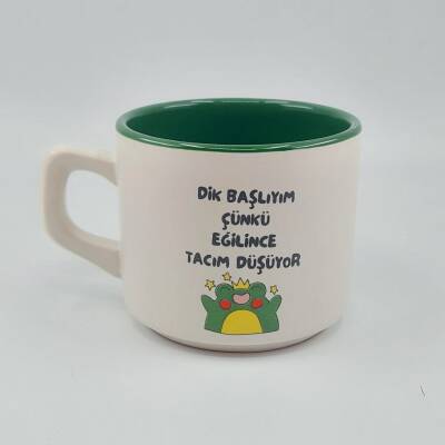 DİK BAŞLIYIM ÇÜNKÜ - VENUS KUPA - YEŞİL İÇ - 1