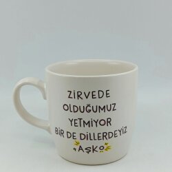 DİLLERDEYİZ AŞKO-BODUR KUPA - TRANSPARAN - 