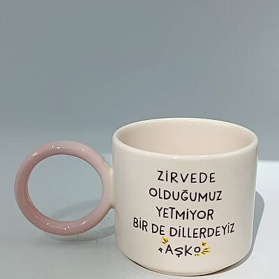 DİLLERDEYİZ AŞKO-O KUPA - PEMBE SAP - 1