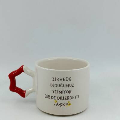 DİLLERDEYİZ AŞKO-YILDIZ KUPA - KIRMIZI SAP - 1