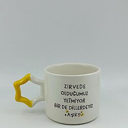 DİLLERDEYİZ AŞKO-YILDIZ KUPA - SARI SAP - 