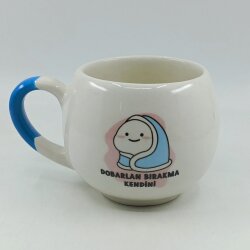 DOBARLAN BIRAGMA KENDİNİ - BALON KUPA - AÇIK MAVİ SAP - 