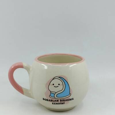 DOBARLAN BIRAGMA KENDİNİ-BALON KUPA - PEMBE SAP PEMBE TURNET - 1