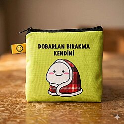 DOBARLAN BIRAGMA KENDİNİ-BOZUK PARA CÜZDANI - TEKLİ - 