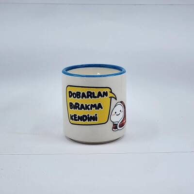 DOBARLAN BIRAGMA KENDİNİ-MARS KOKULU MUM - TRANSPARAN GÖVDE - 1