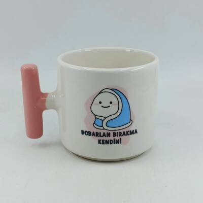 DOBARLAN BIRAGMA KENDİNİ-T KUPA - PEMBE SAP - 1