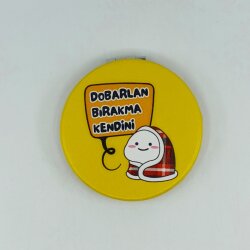 DOBARLAN BIRAGMA KENDİNİ-YUVARLAK AYNA - TEKLİ - 