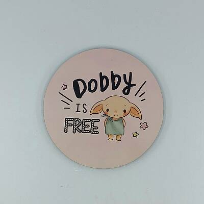 DOBBY IS FREE-LİSANSLI BARDAK ALTLIĞI - TEKLİ - 1