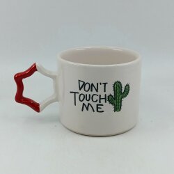 DONT TOUCH ME-YILDIZ KUPA - KIRMIZI SAP - 