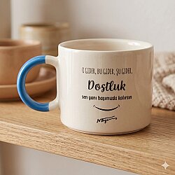 DOSTLUK - D KUPA - AÇIK MAVİ SAP - 