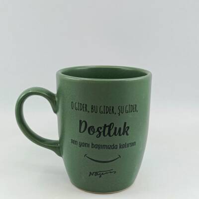 DOSTLUK-OVAL KUPA - YEŞİL SAP YEŞİL GÖVDE YEŞİL İÇ - 1