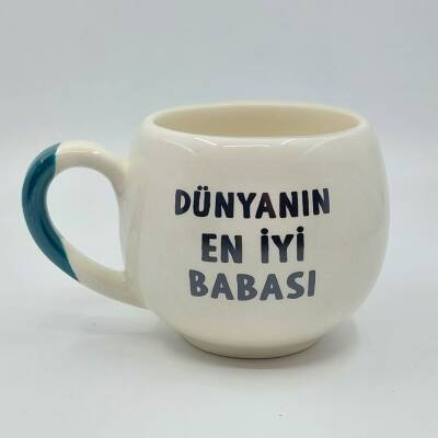 DÜNYANIN EN İYİ BABASI - BALON KUPA - YEŞİL SAP - 1