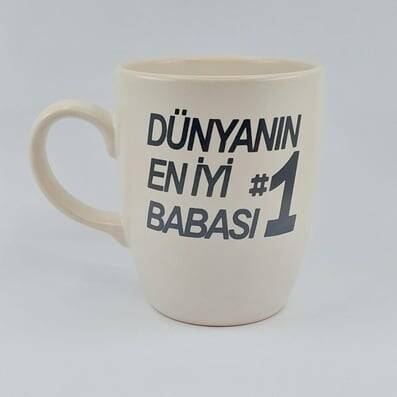 DÜNYANIN EN İYİ BABASI - OVAL KUPA - TRANSPARAN SAP - 1