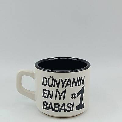 DÜNYANIN EN İYİ BABASI - VENUS KUPA - SİYAH İÇ - 1