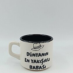 DÜNYANIN EN YAKIŞIKLI BABASI-VENUS KUPA - SİYAH İÇ - 