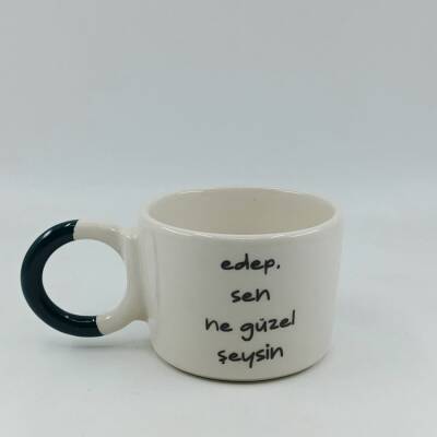 EDEP SEN NE GÜZEL ŞEYSİN-DÜĞÜM KUPA - YEŞİL SAP - 1