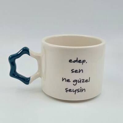 EDEP SEN NE GÜZEL ŞEYSİN-YILDIZ KUPA - KOBALT SAP - 1