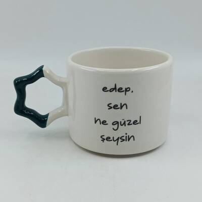 EDEP SEN NE GÜZEL ŞEYSİN-YILDIZ KUPA - YEŞİL SAP - 1