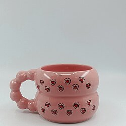 EFEKT KALP EFEKT-HARMONİ KUPA - PEMBE SAP PEMBE GÖVDE - 