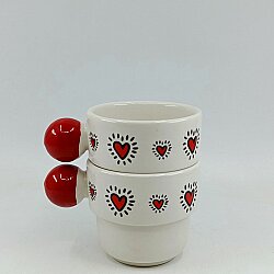 EFEKT KALP EFEKT-İKİLİ PUNTO ESPRESSO - KIRMIZI SAP - 